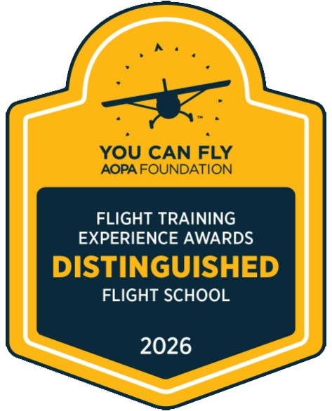 AOPA Flight Training Experience Award Winners 2026 badge