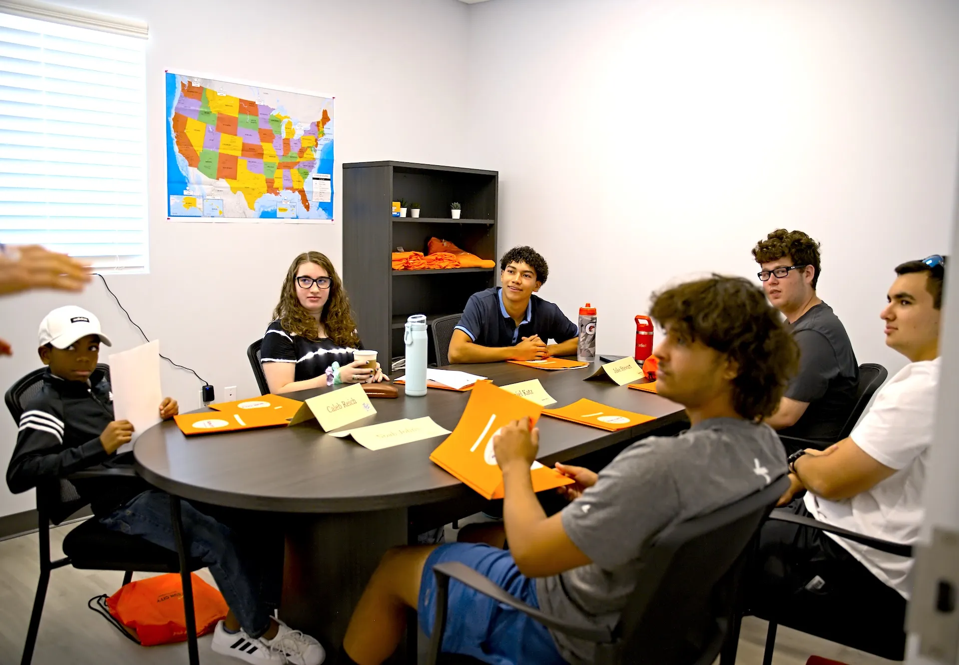 sun city aviation academy youth program students in the classroom