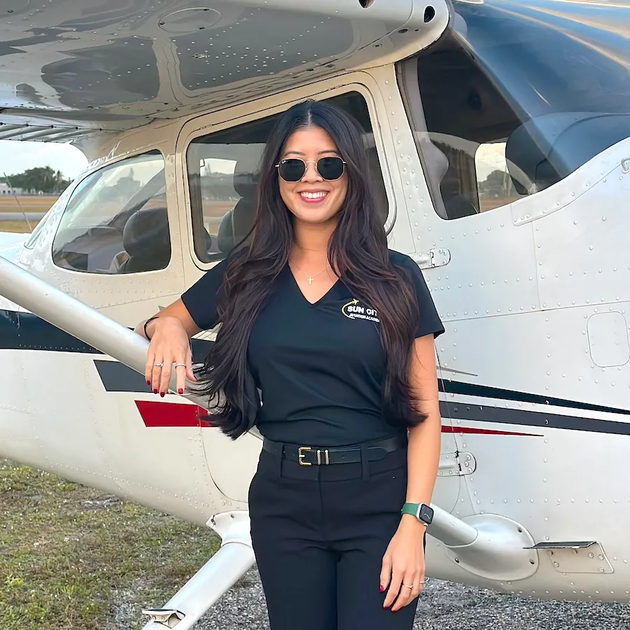 Sun City Aviation Certified Flight Instructor Cara Ming