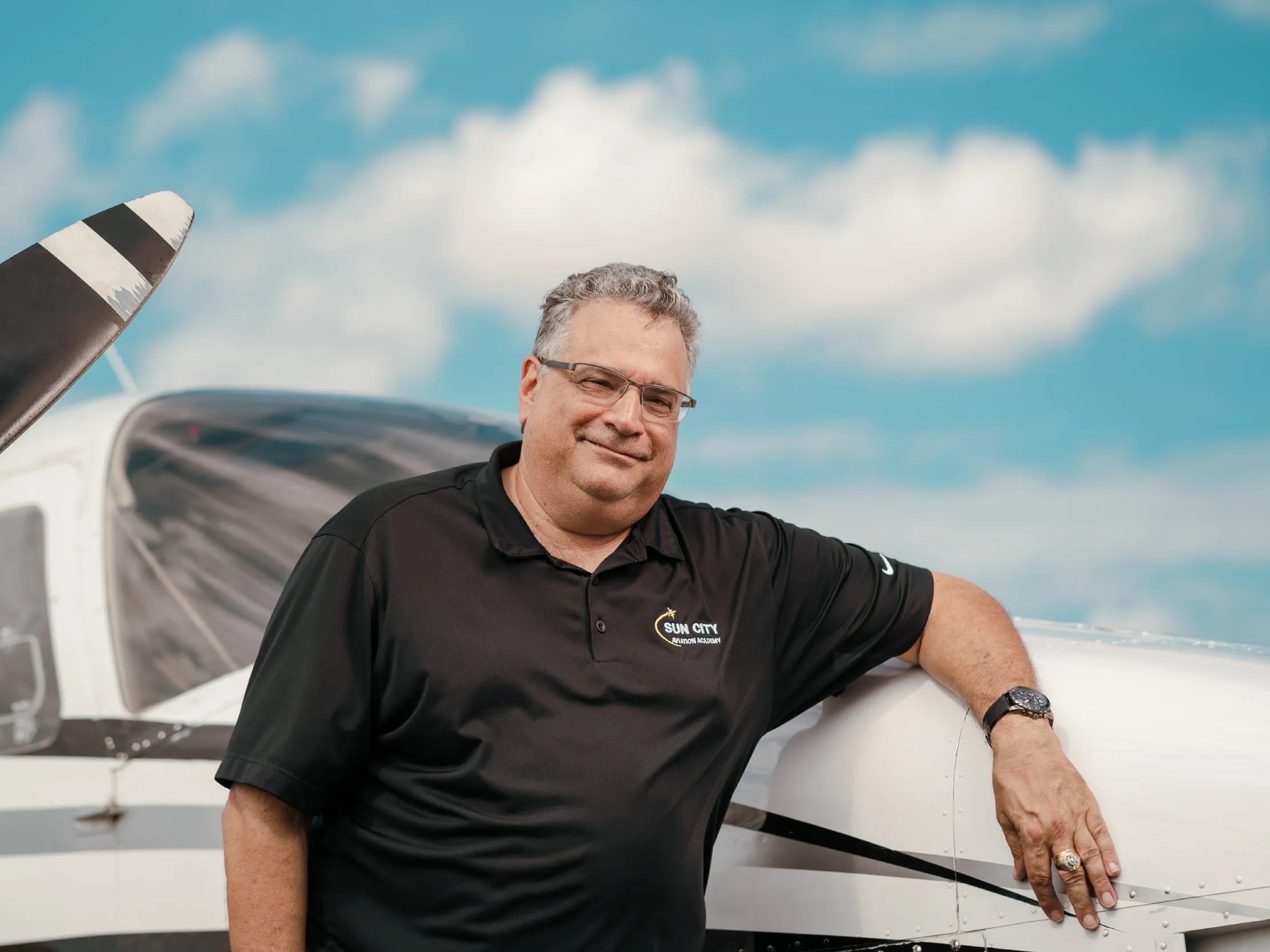 Sun City Aviation Academy Director of Operations Joe Cannizzaro