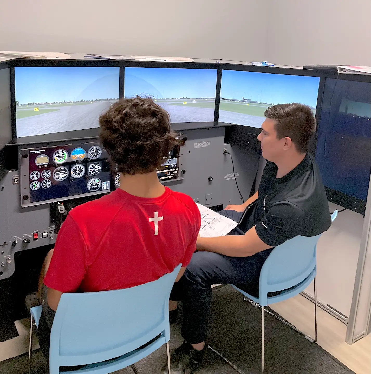 Sun City Aviation Academy Redbird Simulator