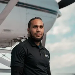 Sun City Aviation Academy Certified Flight Instructor Jean Dorcelien