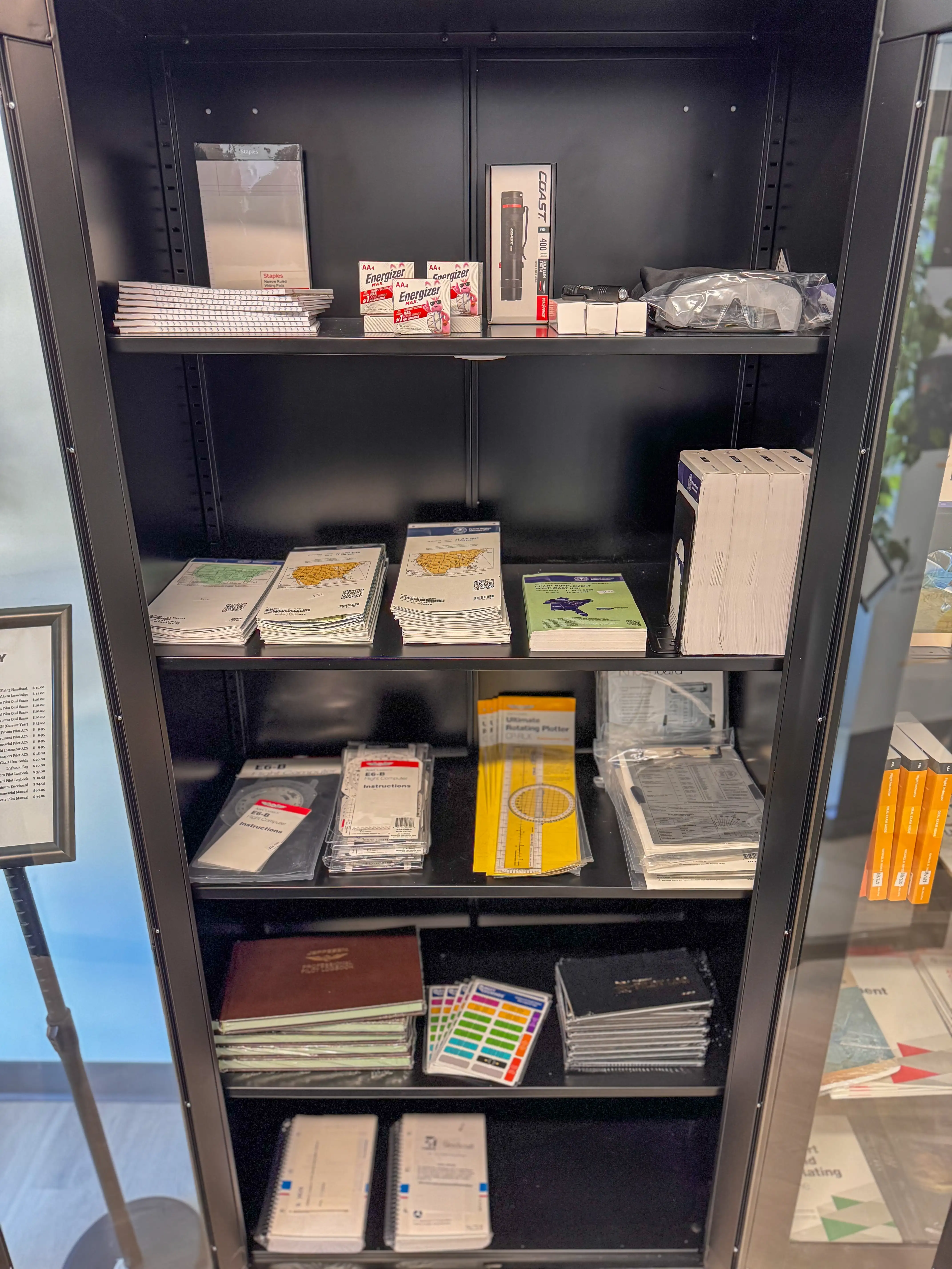 Suncity's provision store shell of supplies