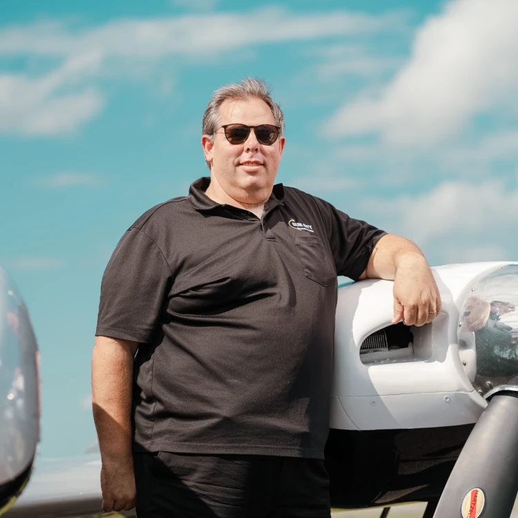 Luke Poulos, Founder, CEO & Chief Pilot