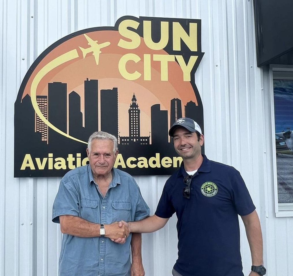 Please congratulate Michael Strongin for passing his Multi-Engine Instructor check-ride