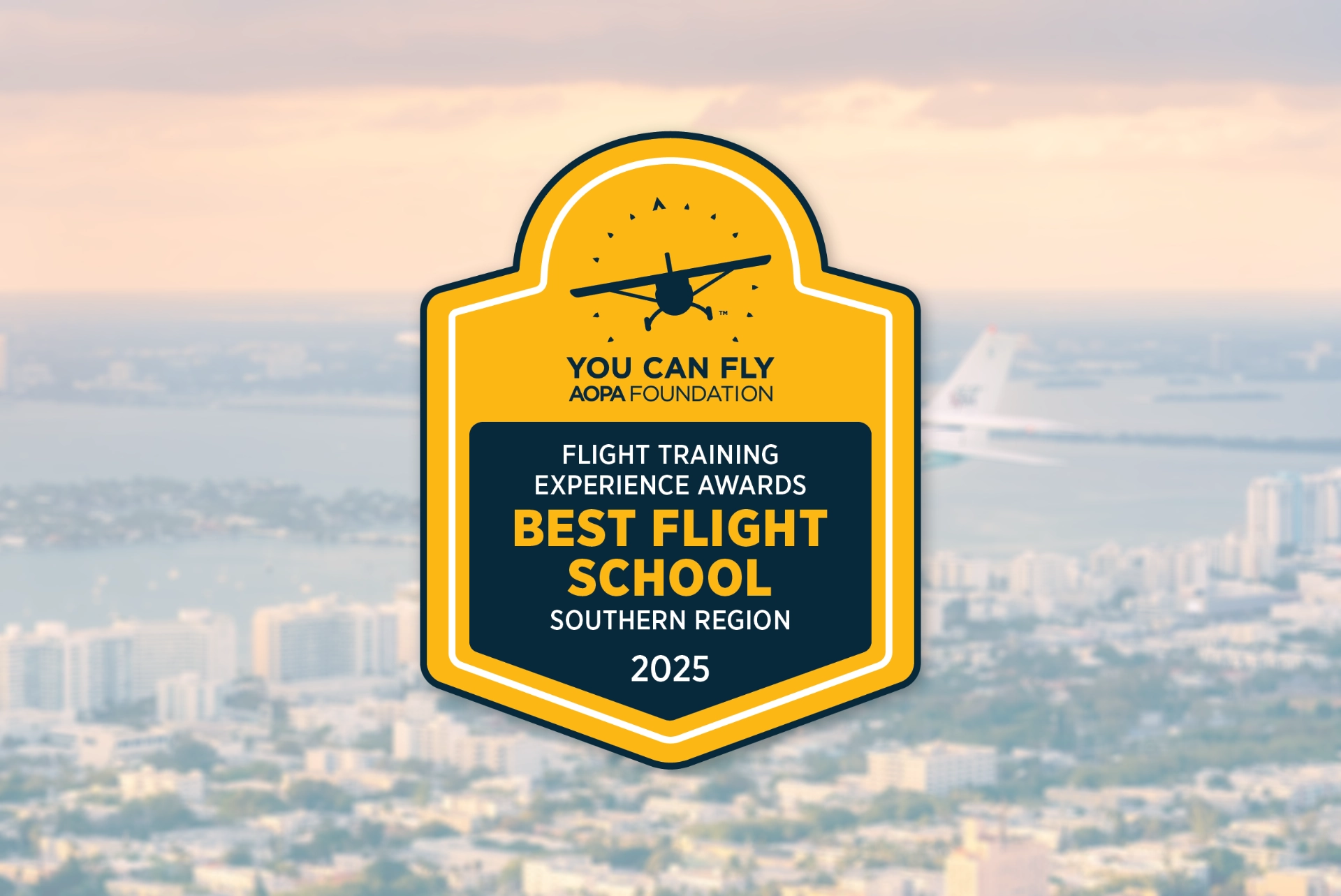 Sun City Aviation Academy is 2025 AOPA Flight Training Experience Award Winner