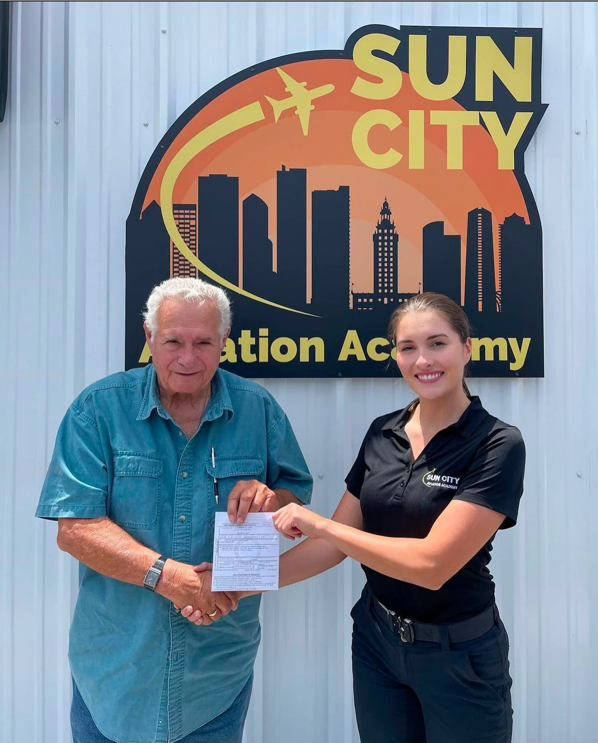 Congratulations to our newest Multi-Engine instructor Amber!!